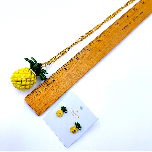 ‼️SOLD‼️ Kate Spade ‘Anyway You Slice It’ Pineapple Set - Picture 8 of 8